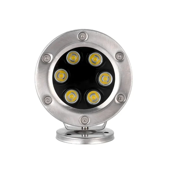 Aiwooping 12V 3W,Stainless Steel Underwater Light - IP68 Waterproof LED Pool Light, Energy-Efficient Outdoor Submersible Lighting for Ponds, Fountains & Garden Decor - Image 6