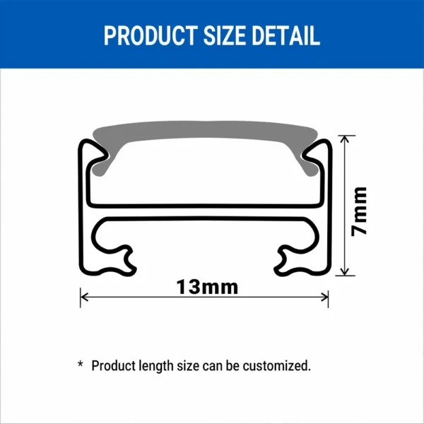 LED Hard Strip Light IP65 Waterproof DC24V Low Voltage 3CCT Adjustable (3500K/4000K/5000K) for Indoor/Outdoor Use High Brightness Durable Lighting - Image 2