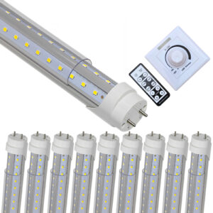 10pcs/lot 0.6M 1.2M 1.5M Dimmable T8 v-shape LED Tube |G13|High PF 0.95|Flicker-Free|Energy Saving|replace fluorescent