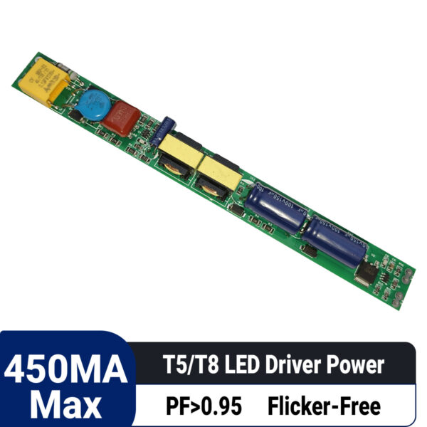 Aiwooping,MOQ 10PCS T5/T8 LED Driver Power high PF Value,Flicker-Free,AC85-265V Voltage Input,suitable Aiwooping led tube series product
