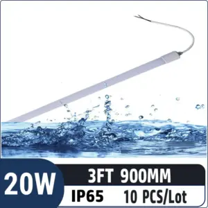 3FT 0.9M 20W 2500LM,IP65 Waterproof T8 LED PC Tube Light – Energy Efficient, Durable, and Long-Lasting Commercial Lighting Solution
