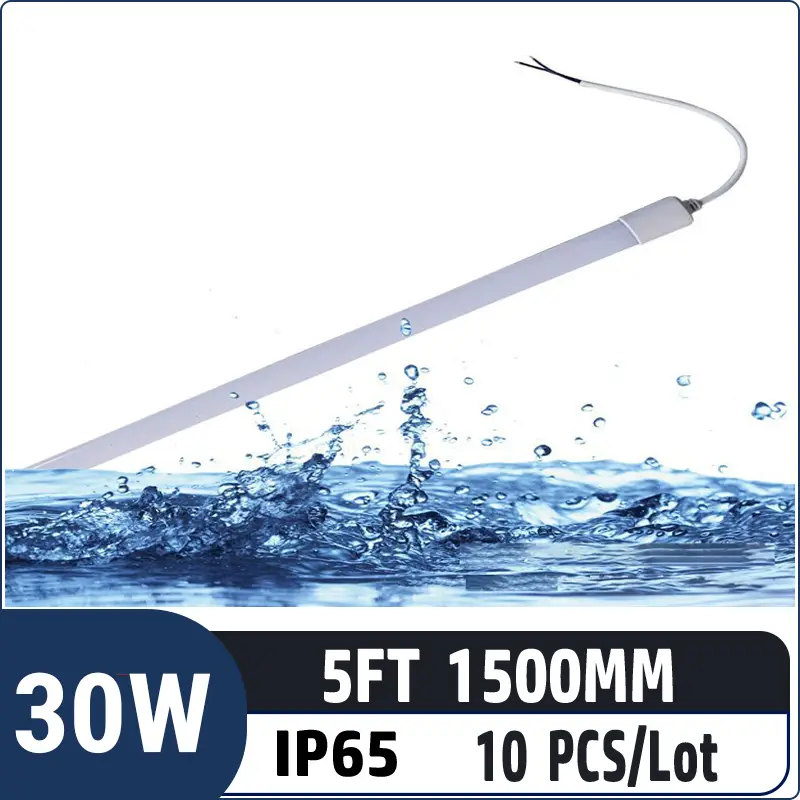 5FT 1.5M 30W 3950LM,IP65 Waterproof T8 LED PC Tube Light – Energy Efficient, Durable, and Long-Lasting Commercial Lighting Solution (Copy)